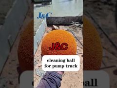 DN125 Concrete Pump Cleaning Sponge Ball for Pipe